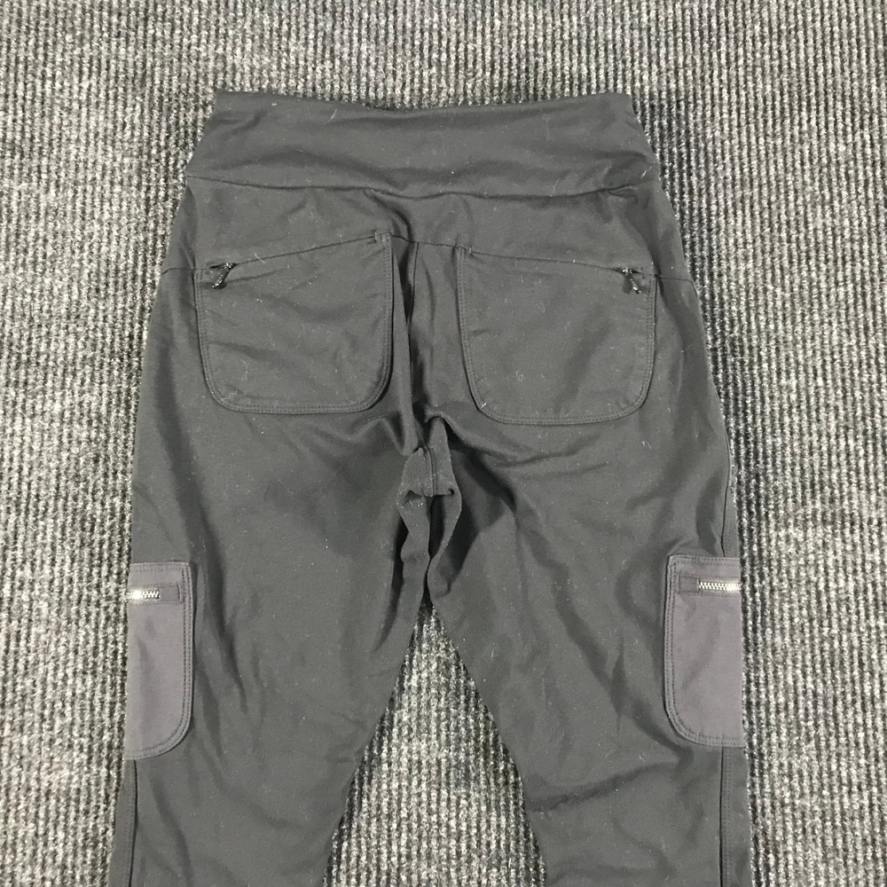 Athleta Headlands Hybrid Cargo II Tights Black High Rise Hiking Pants Womens 6 - Picture 5 of 9
